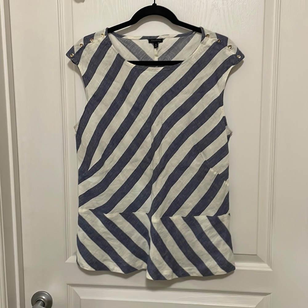 Talbots Peplum Top